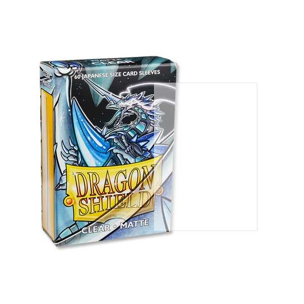 Dragon Shield Matte Japanese size - Clear (60 ct. In box)