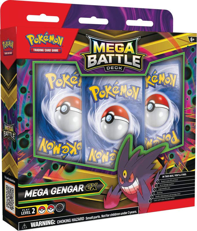 Pokémon TCG: Mega Battle Decks Gengar ex