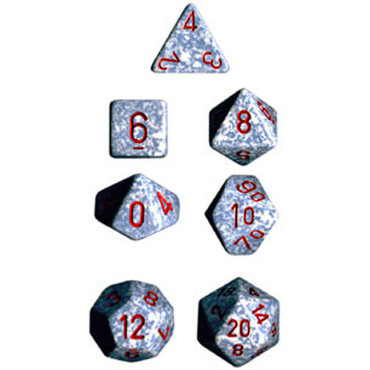 Polyhedral Dice: Speckled - Air (7)