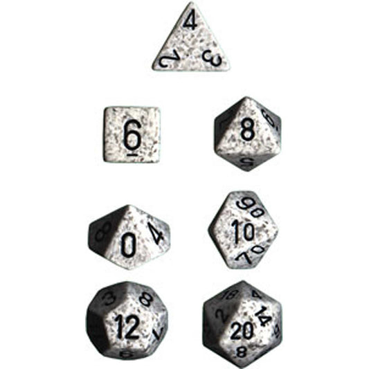 Polyhedral Dice: Speckled - Arctic Camo (7)