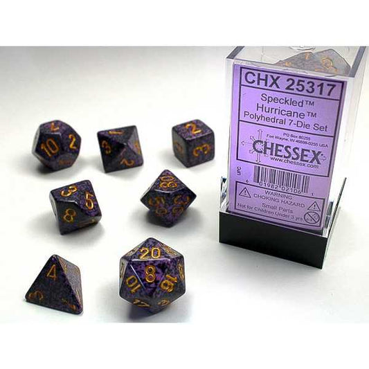 Polyhedral Dice: Speckled - Hurricane (7)