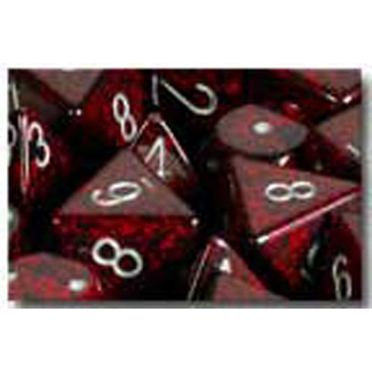 Polyhedral Dice: Speckled - Silver Volcano (7)
