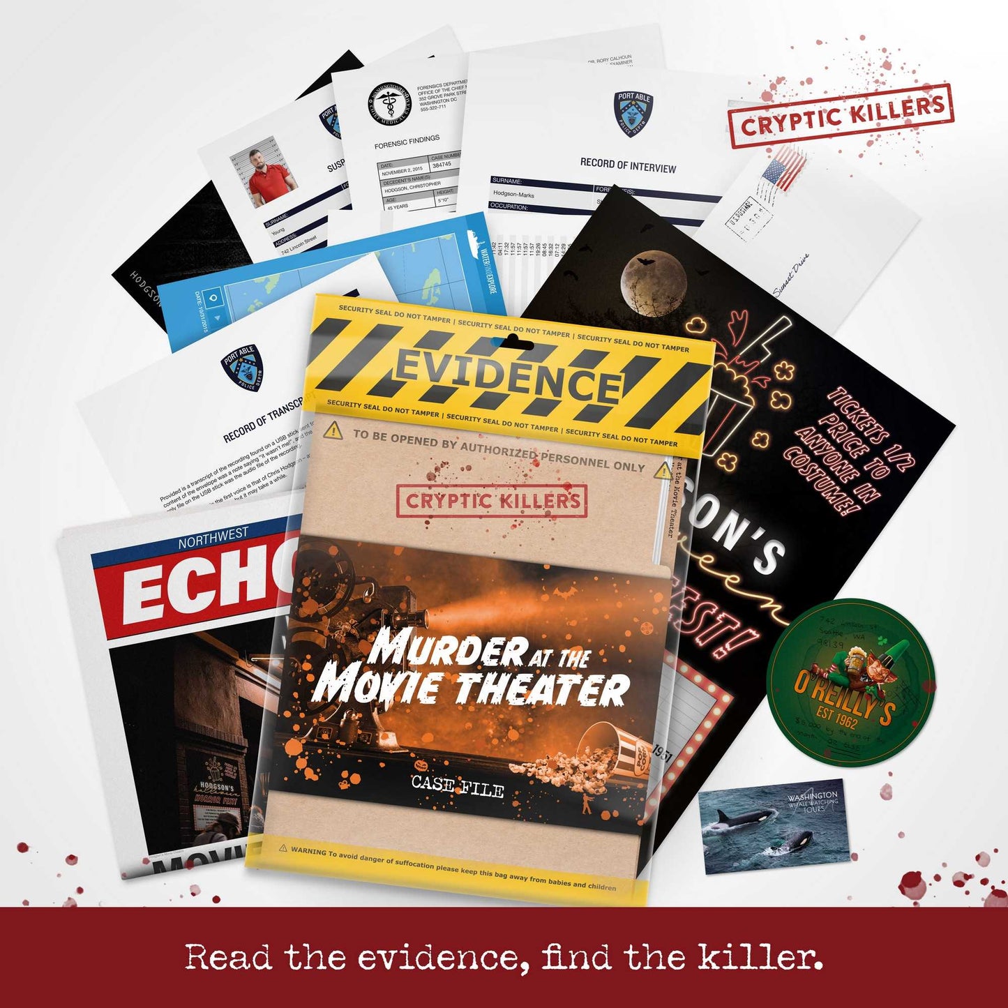 Cryptic Killers - Murder at the Movie Theater