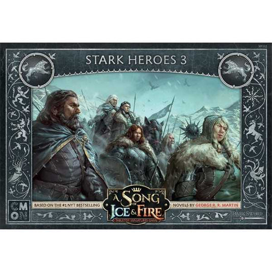 A Song of Ice & Fire: Tabletop Miniatures Game - Stark Heroes 3