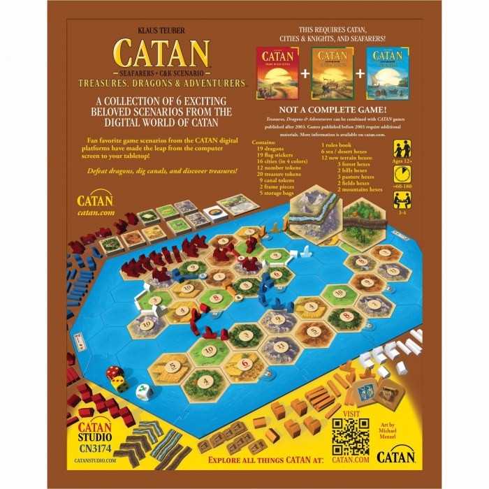 CATAN: Treasure, Dragons & Adventurers