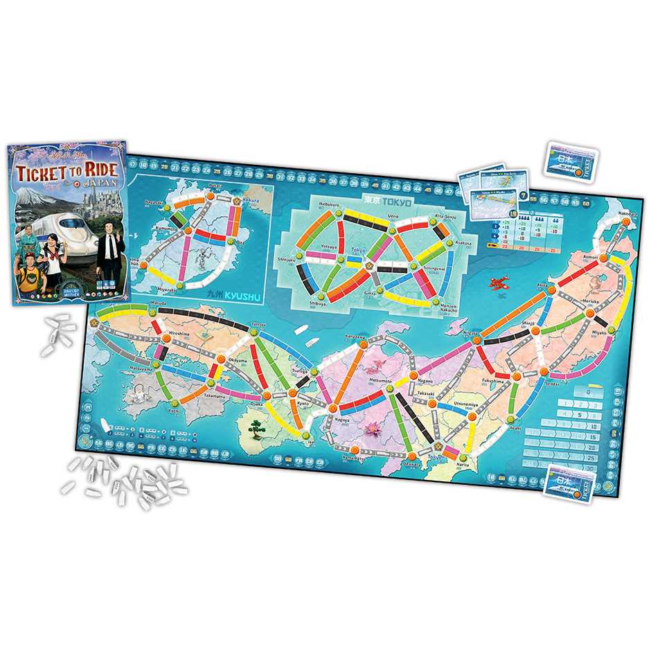 Ticket to Ride: Japan & Italy - Map Collection Volume 7