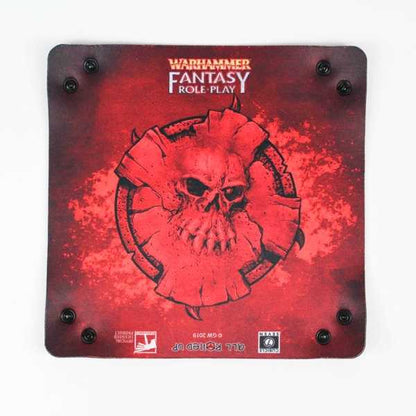 Warhammer Fantasy Roleplay - Red Skull – Folding Square Dice Tray
