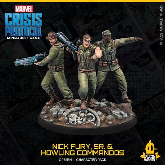 Marvel Crisis Protocol: Nick Fury Sr and Howling Commandos