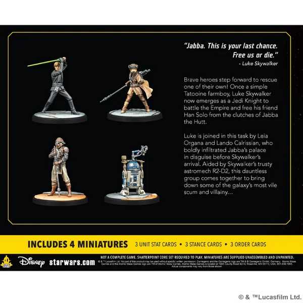 Star Wars Shatterpoint: Fearless and Inventive (Jedi Luke Skywalker) Squad Pack