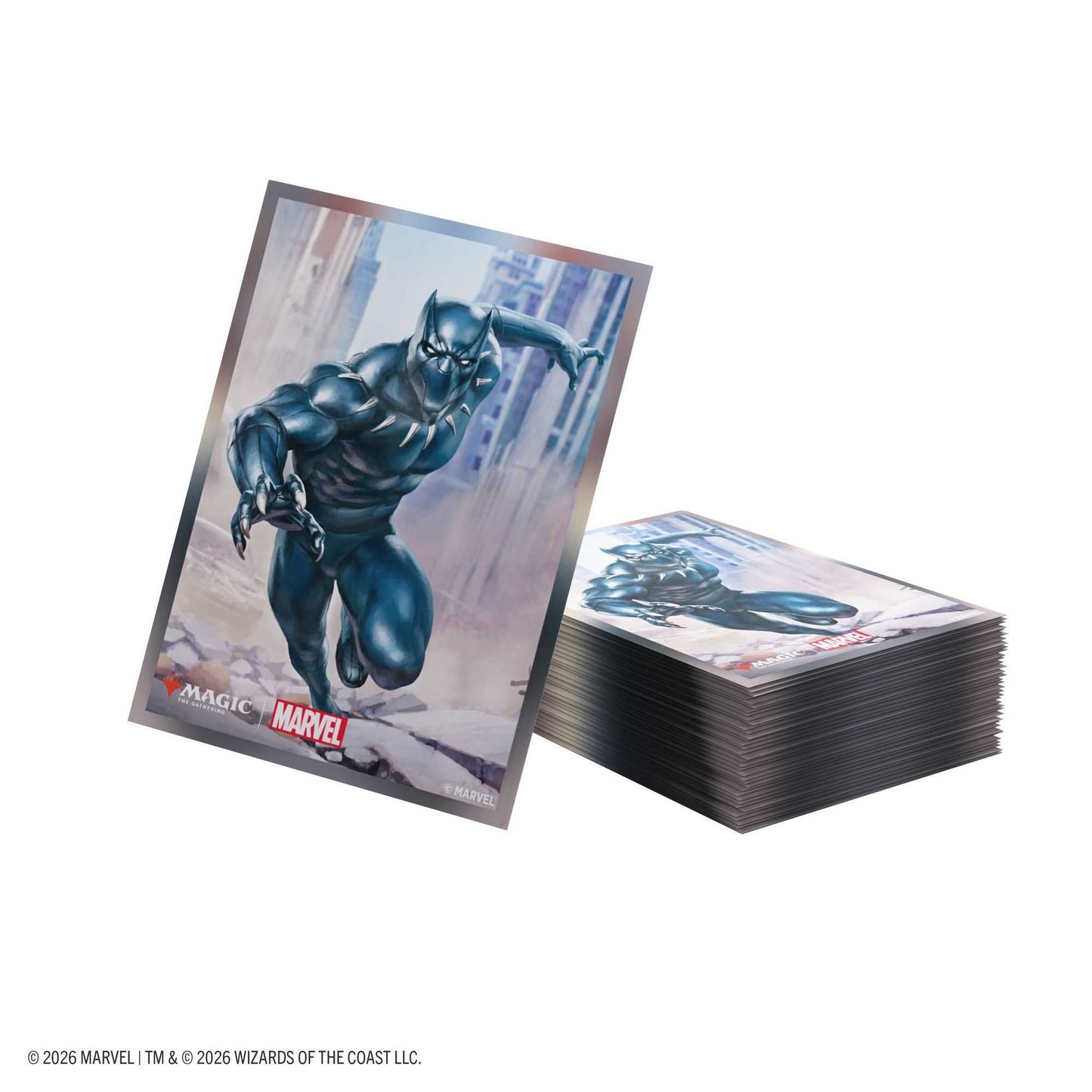 Gamegenic Magic: The Gathering Marvel Super Heroes Premium Art Sleeves - Black Panther