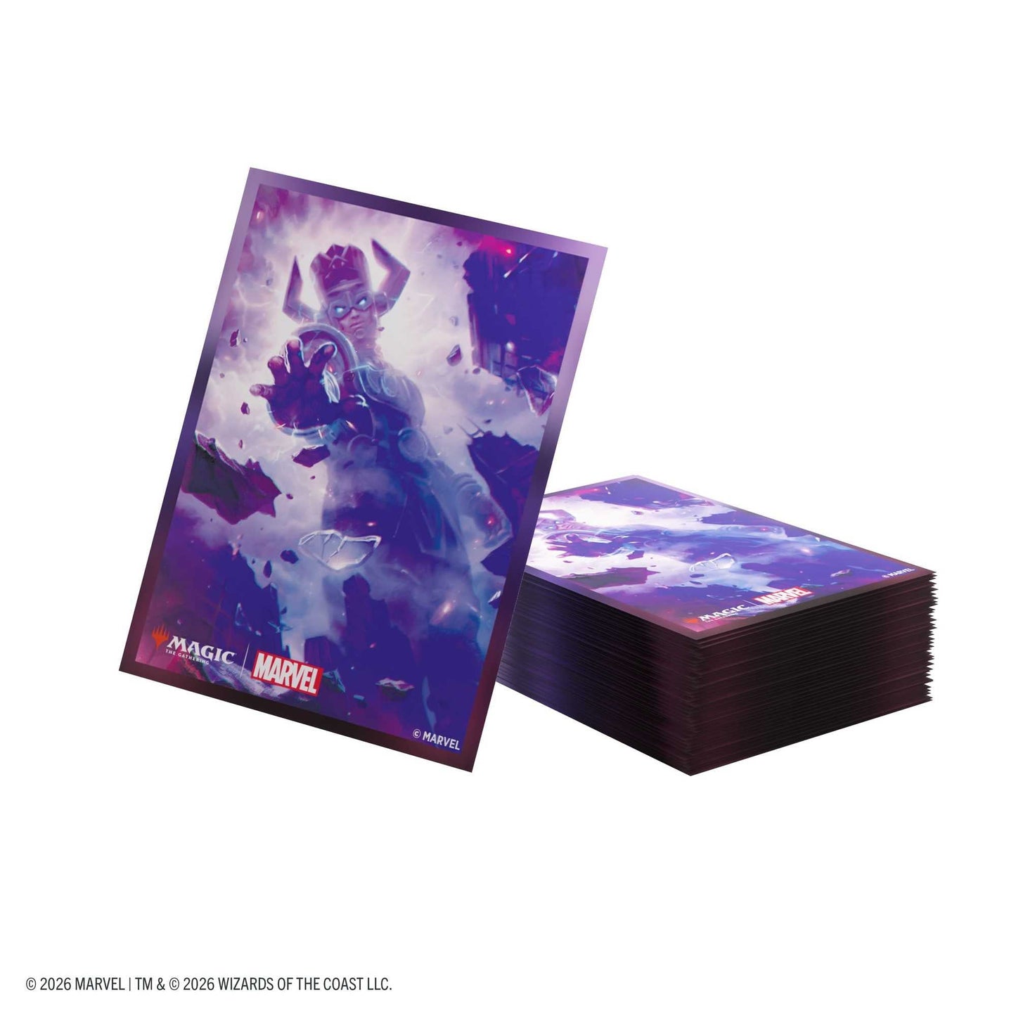 Gamegenic Magic: The Gathering Marvel Super Heroes Premium Art Sleeves - Galactus Token
