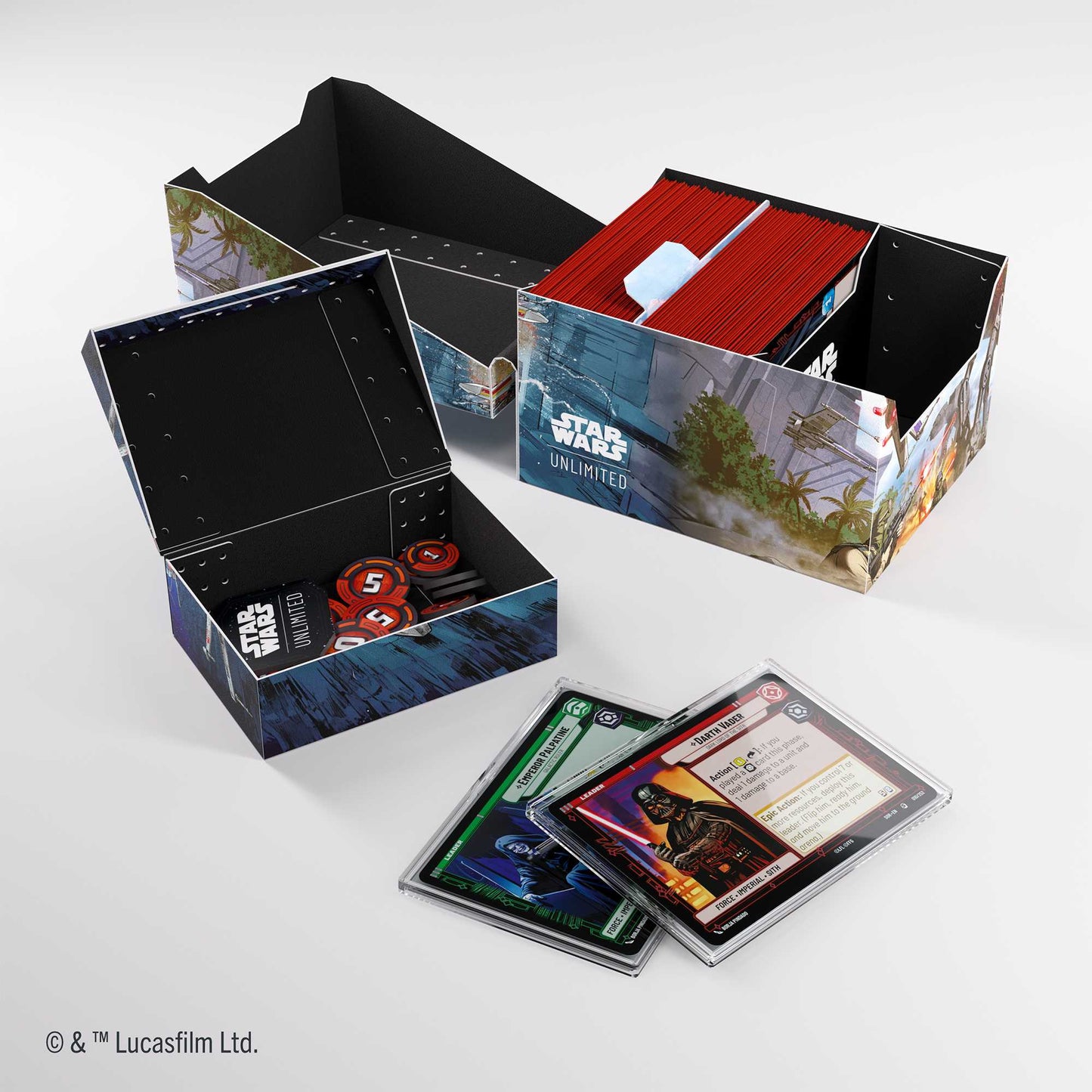 Gamegenic Star Wars: Unlimited Twin Sun Soft Crate - Battle of Scarif
