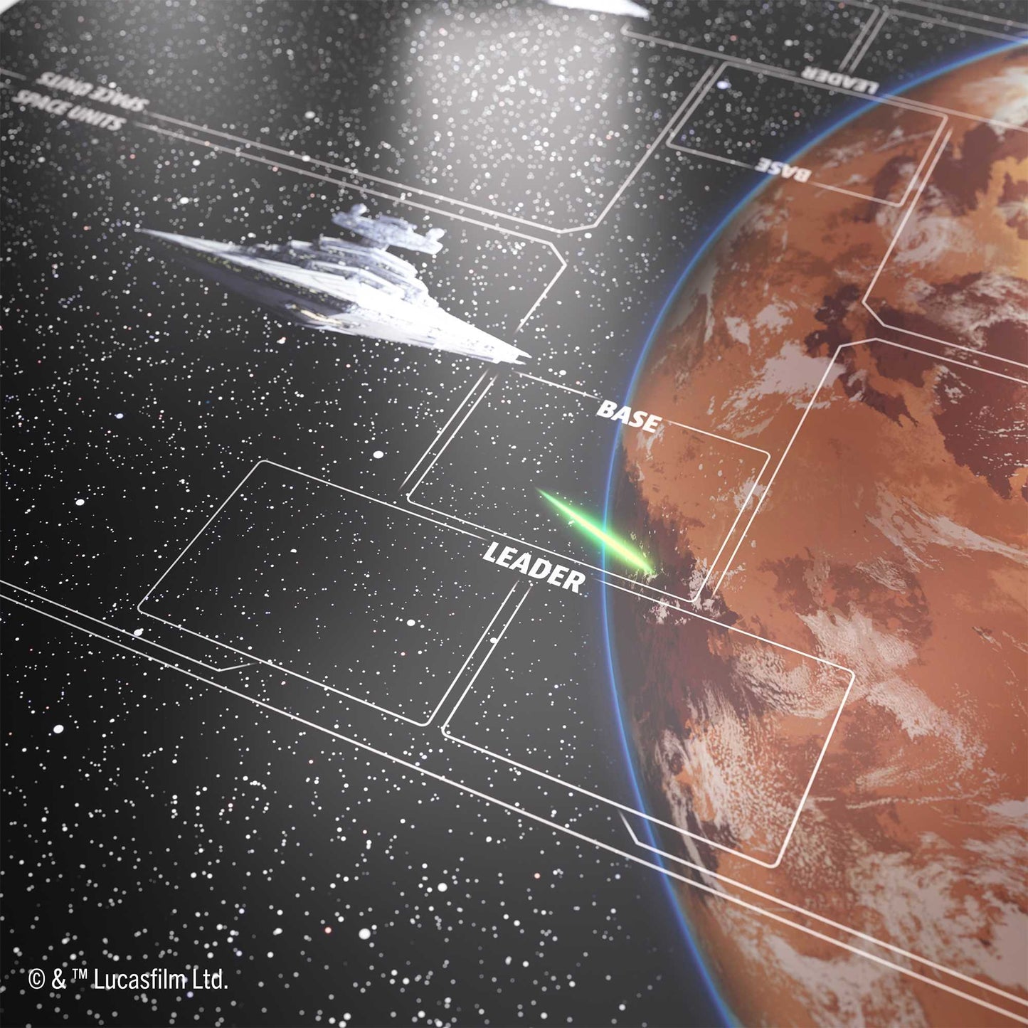 Gamegenic Star Wars: Unlimited Twin Suns Battle Zone Game Mat