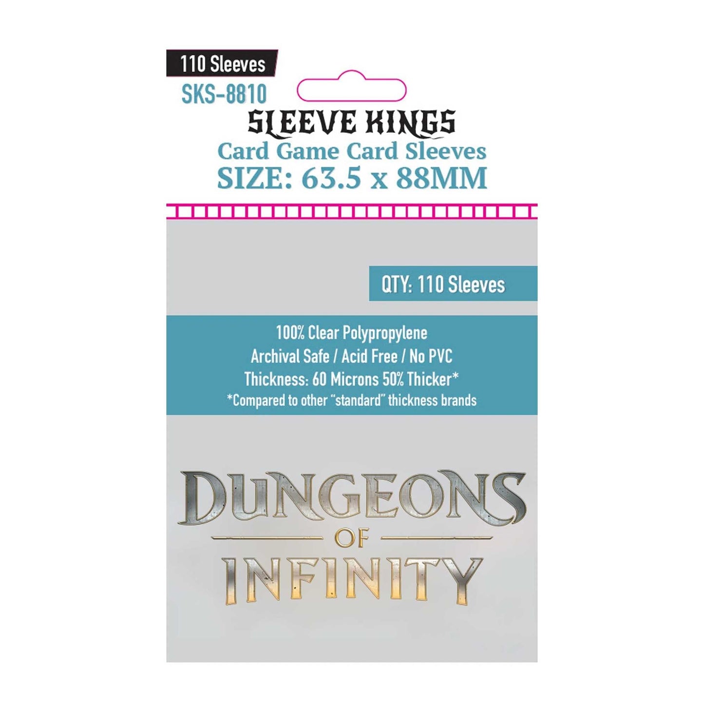 Sleeve Kings Dungeons of Infinity Sleeve Pack