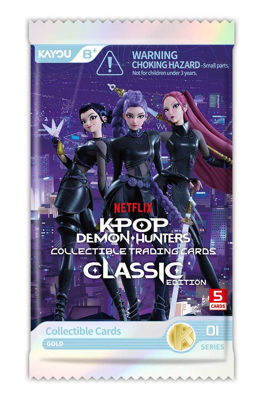 KPop Demon Hunters-Collectible Trading Cards-Classic Edition Foil -001-EMEA-Series 1-B