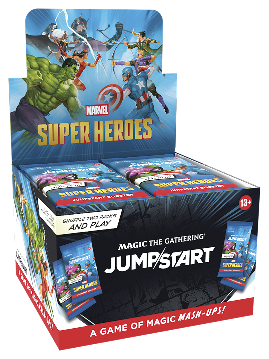 Magic The Gathering: Marvel Super Heroes Jumpstart Booster Box
