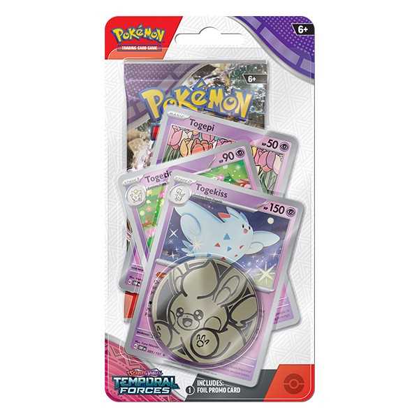 Pokémon TCG: Scarlet & Violet 5 - Temporal Forces - Premium Checklane - Togepi