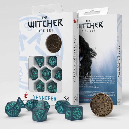 The Witcher Dice Set Yennefer Sorceress Supreme