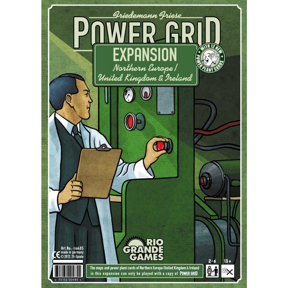 Power Grid: Northern Europe/UK & Ireland 2nd Edition