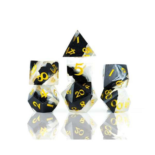 Arctic Grove - The Grove Series - Limited Edition Wood & Resin Dice Sets