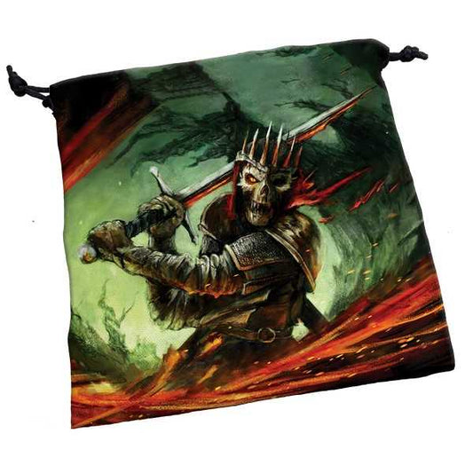 Skeletal Warrior: Deluxe Dice Bag