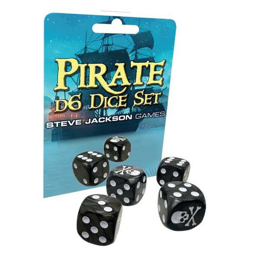 Pirate D6 Dice Set
