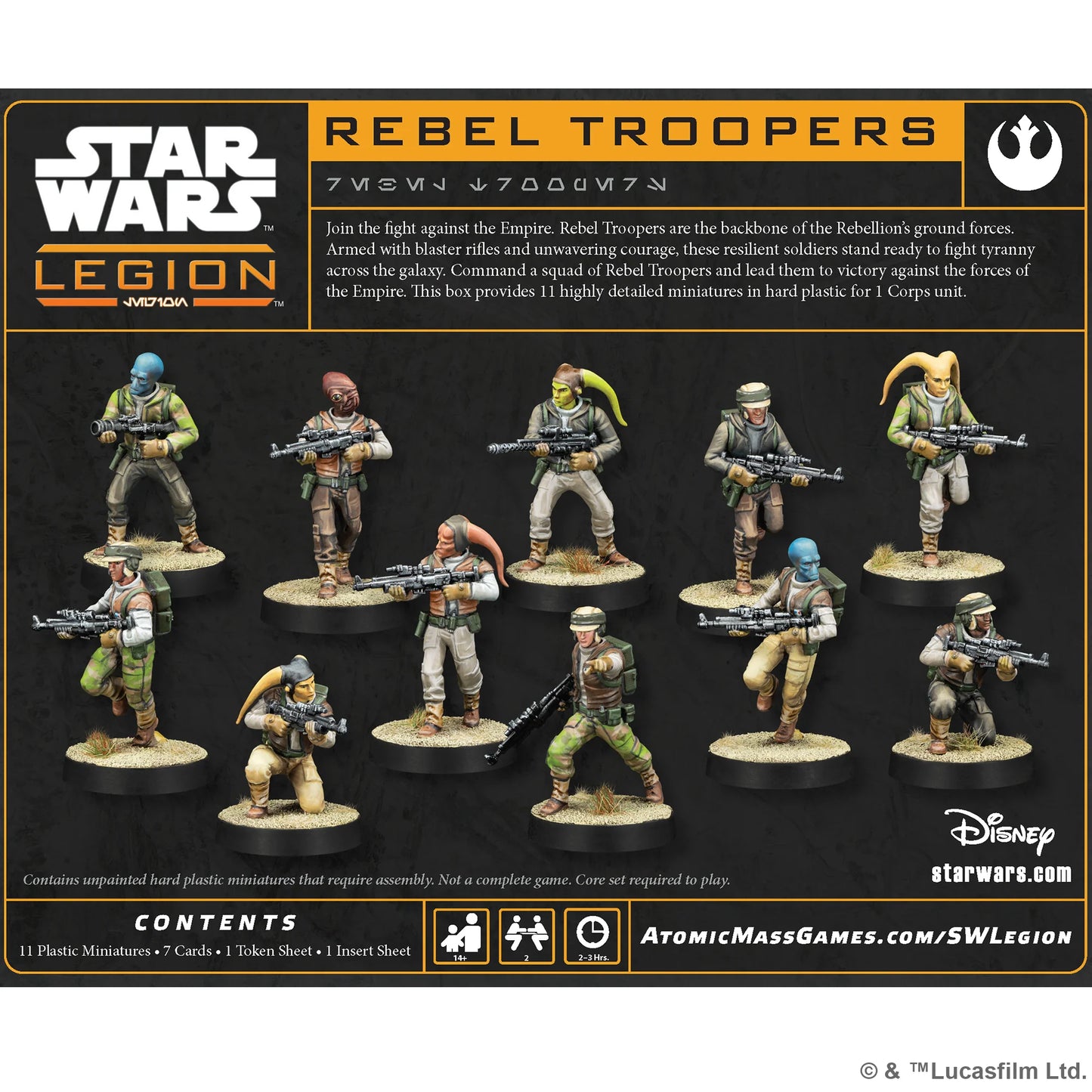 Star Wars Legion: Rebel Troopers