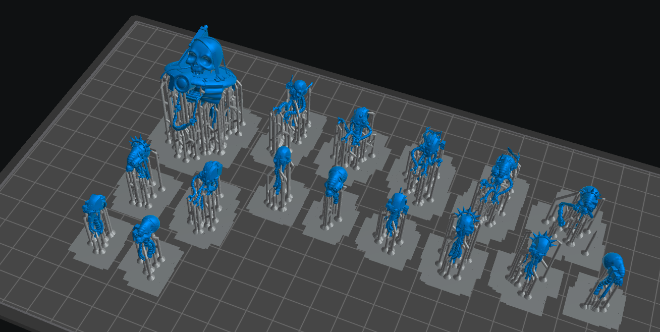 Xenos Influenced Servoskulls