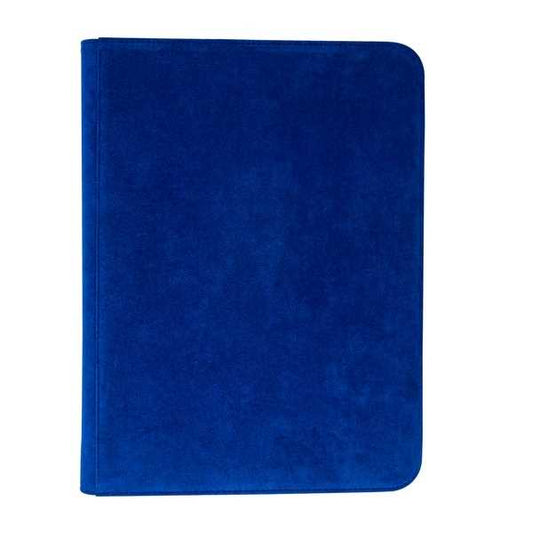 Vivid Deluxe 9-Pocket Zippered PRO-Binder - Blue