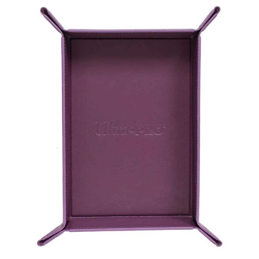 Vivid Magnetic Folding Dice Tray - Midnight Plum