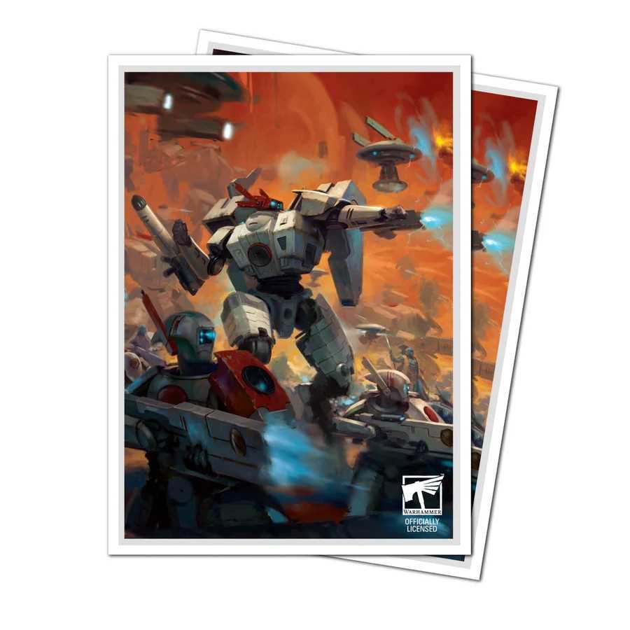 Warhammer 40,000: T'au Empire Codex Aligned 105ct Apex Deck Protector Sleeves