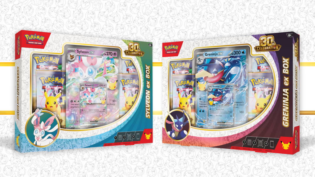 Pokémon TCG: ex Box - Greninja - 30th Celebration