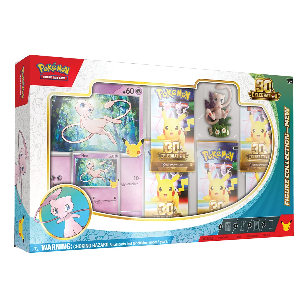 (WAVE 2) Pokémon TCG: Figure Collection Mew - 30th Celebration