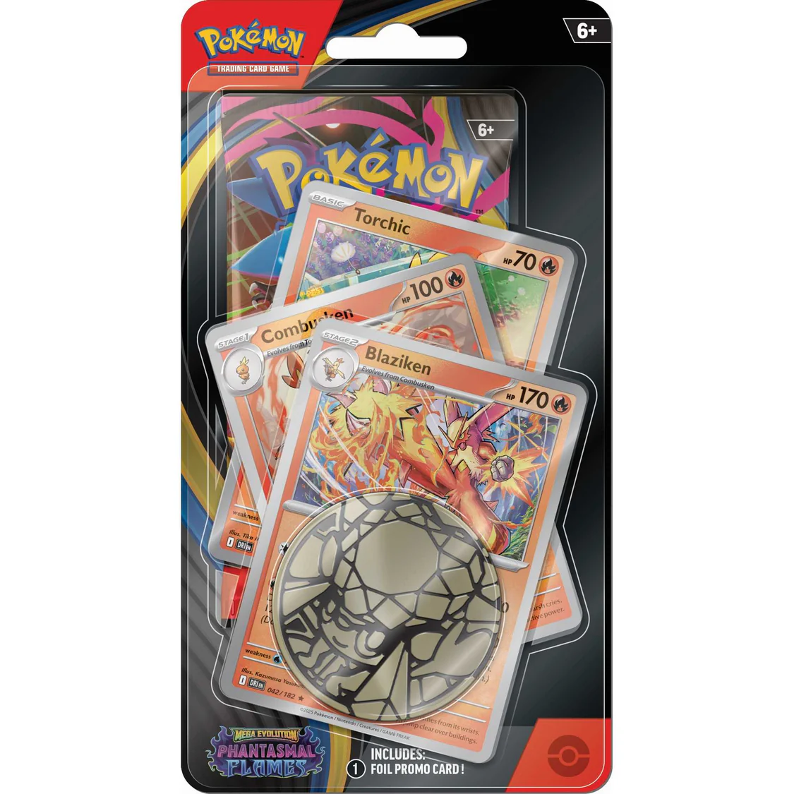 Pokémon TCG: Mega Evolution Phantasmal Flames - Premium Checklane - Blaziken
