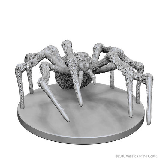 D&D Unpainted Miniatures: Spiders
