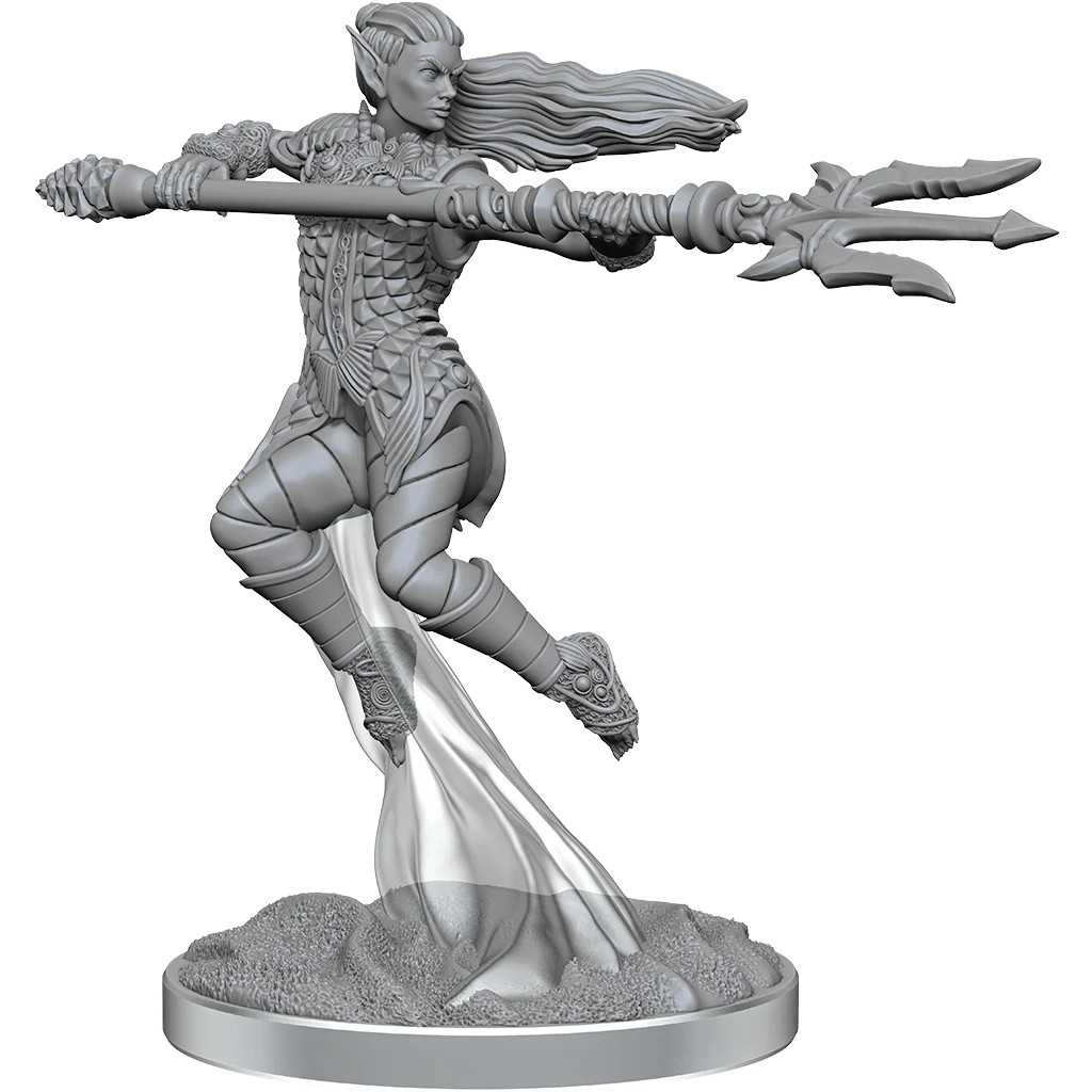 D&D Nolzur's Marvelous Unpainted Miniatures: Sea Elf Fighters