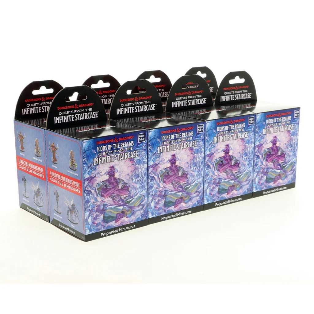 D&D Icons of the Realms: Quests from the Infinite Staircase - 8 ct. Booster Brick
