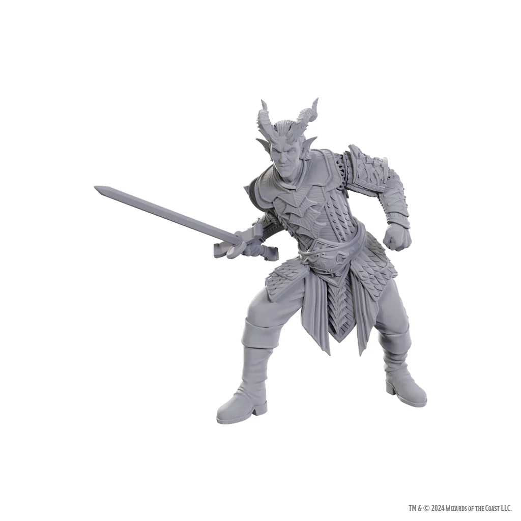 D&D Nolzur's Marvelous Unpainted Miniatures: Special Edition Baldur's Gate 3 - Ulder Ravengard & Zevlor