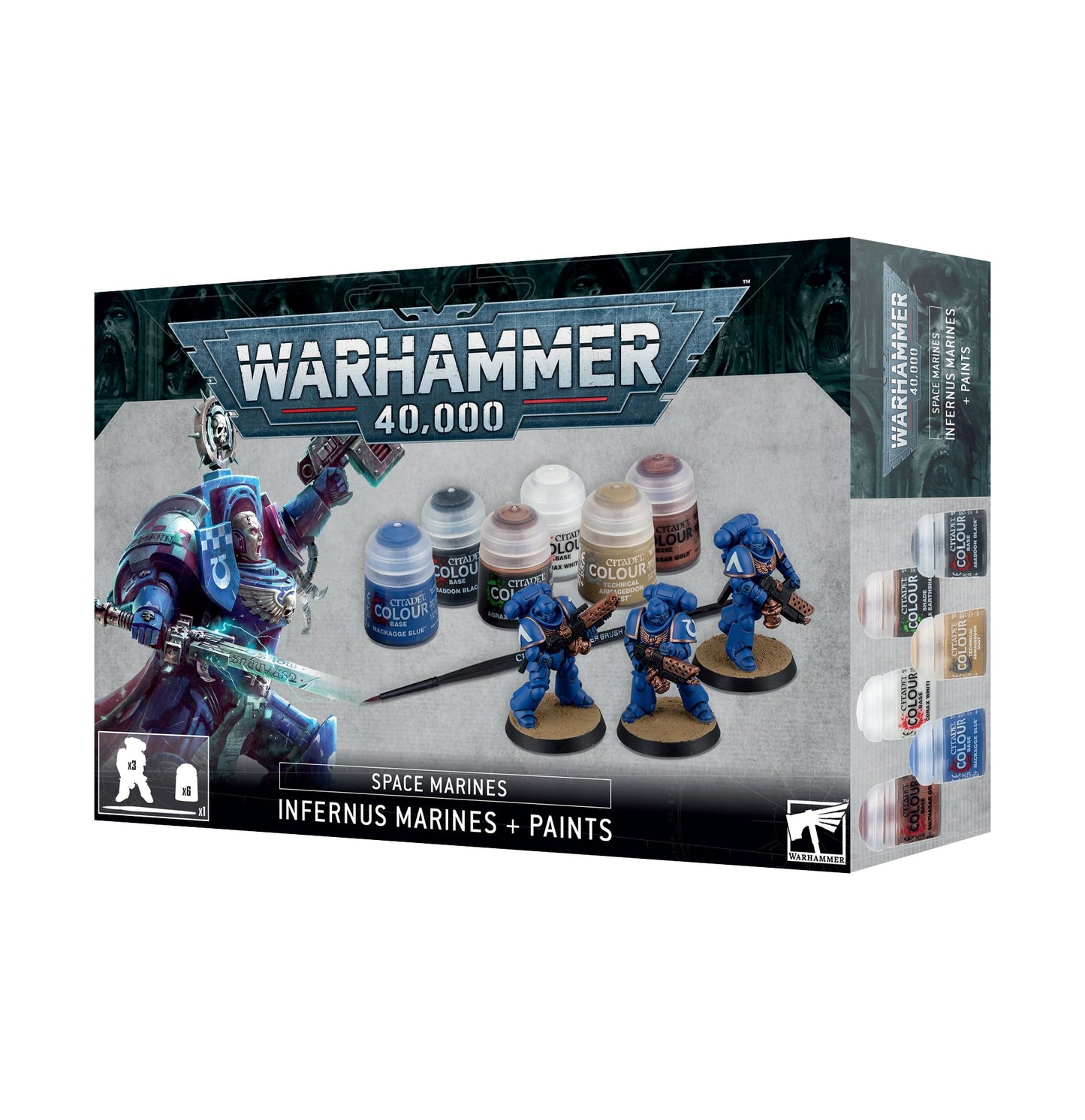 Space Marines: Infernus Marines + Paint
