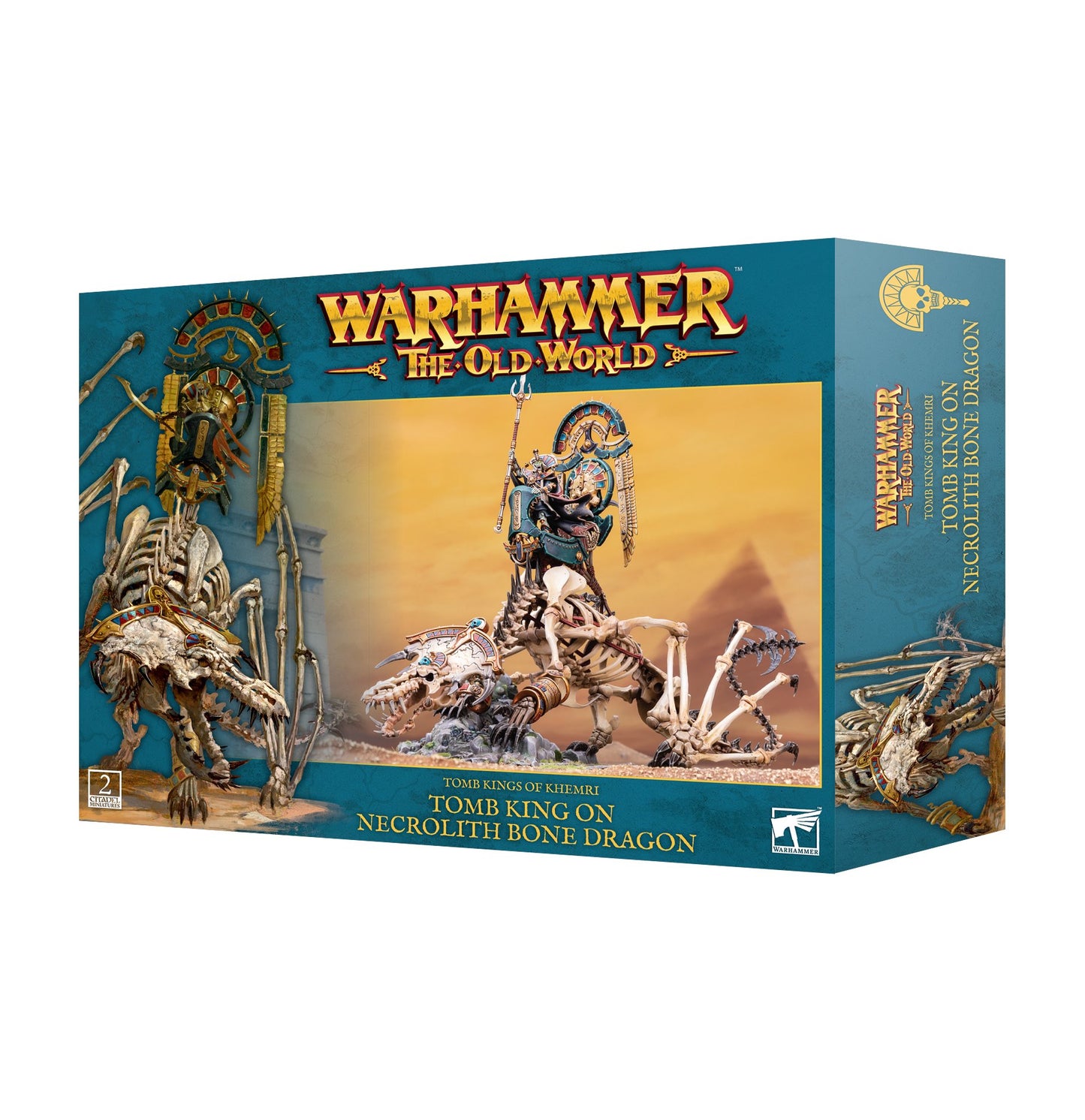 Tomb Kings of Khemri: Tomb King on Necrolith Dragon