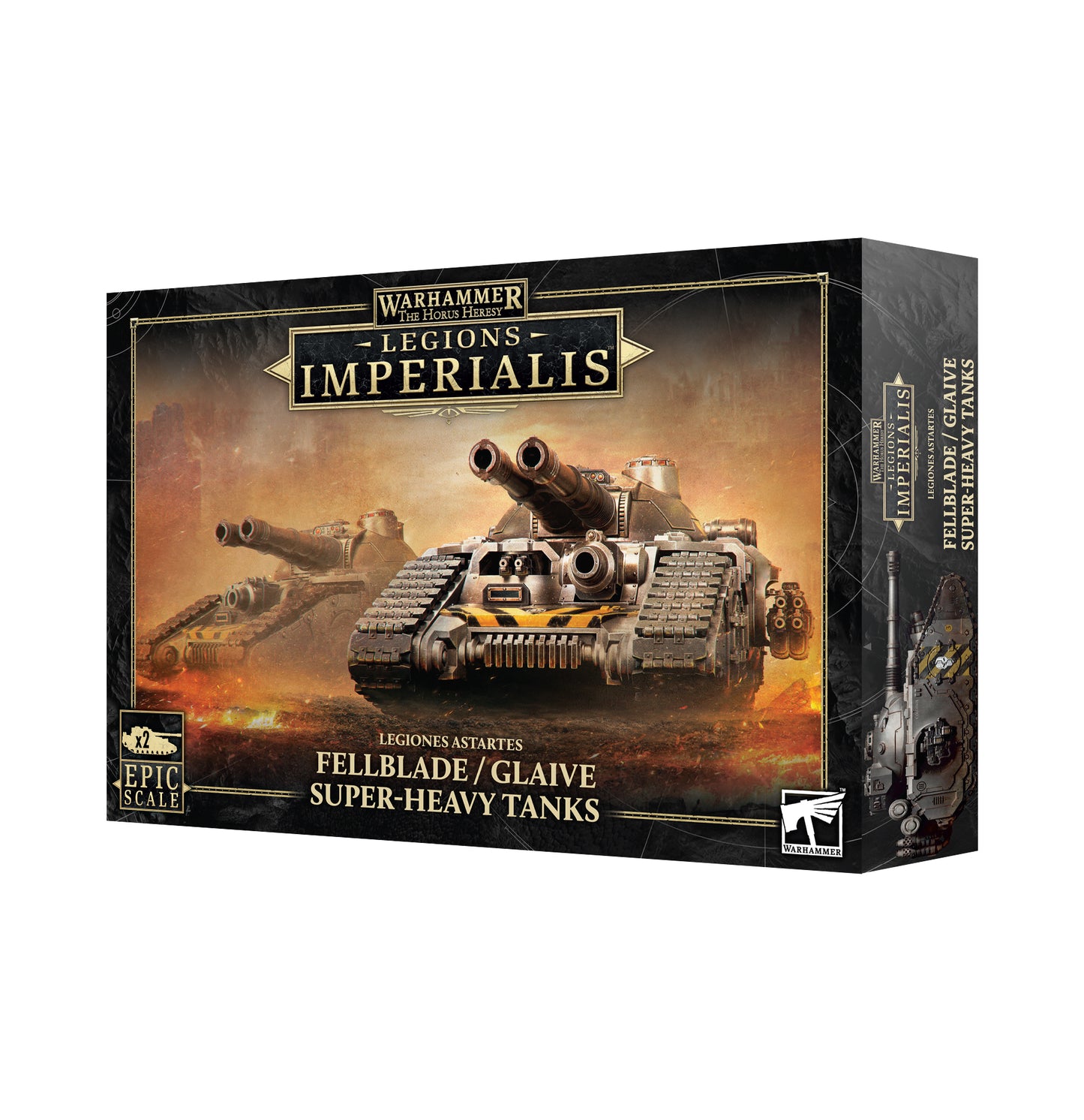 Legions Imperialis: Legiones Astartes Fellblade / Glaive Super-Heavy Tanks