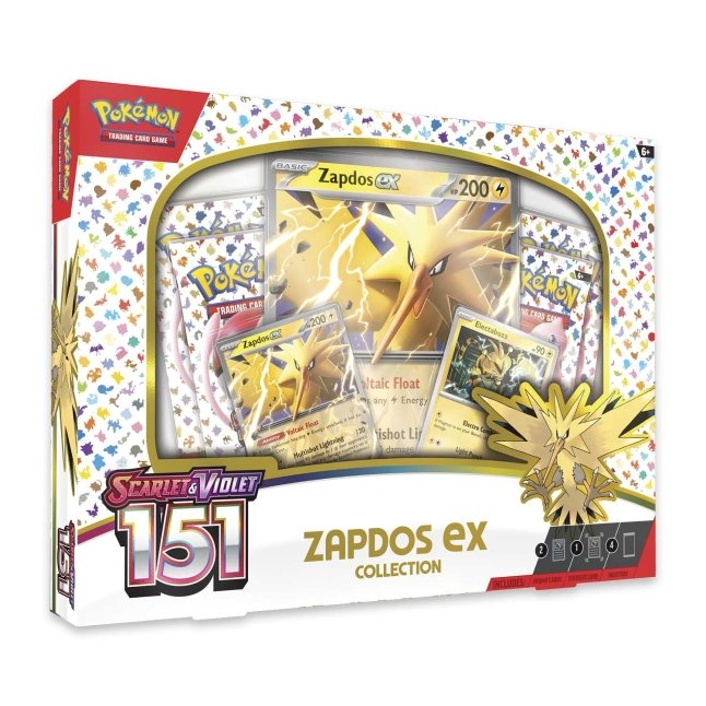 Pokemon TCG: Zapdos EX Box