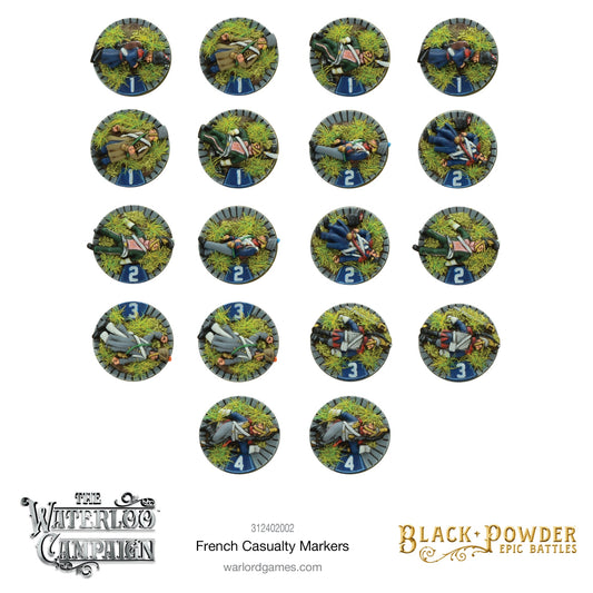 BP Epic Battles: Napoleonic French casualty markers