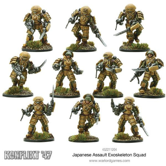 Japanese Assault Exoskeleton Squad