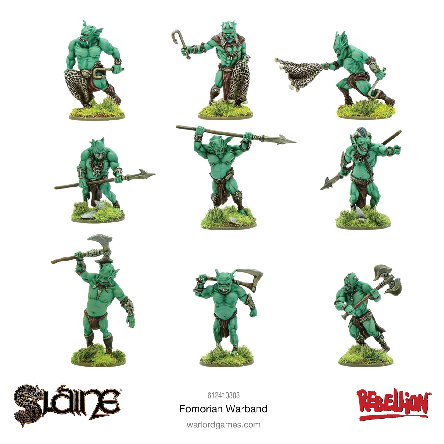 Slaine: Fomorian Sea Devils Warband