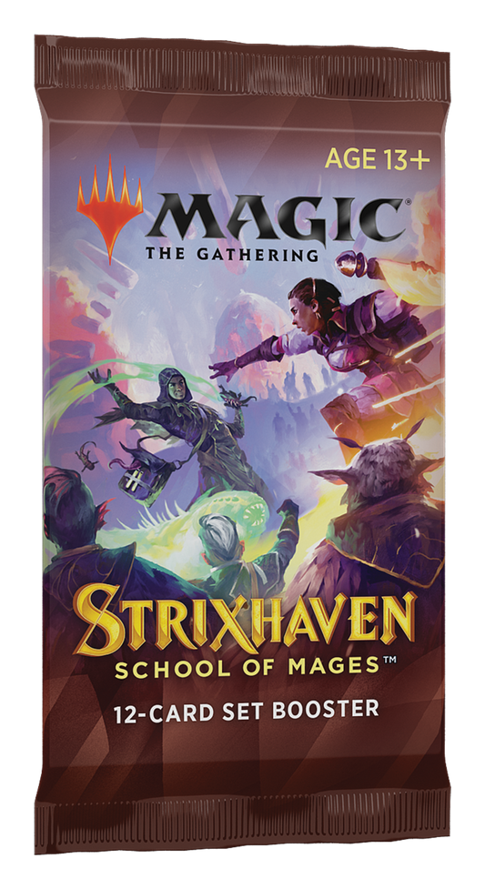 Magic the Gathering: Strixhaven School of Mages Set Booster Pack