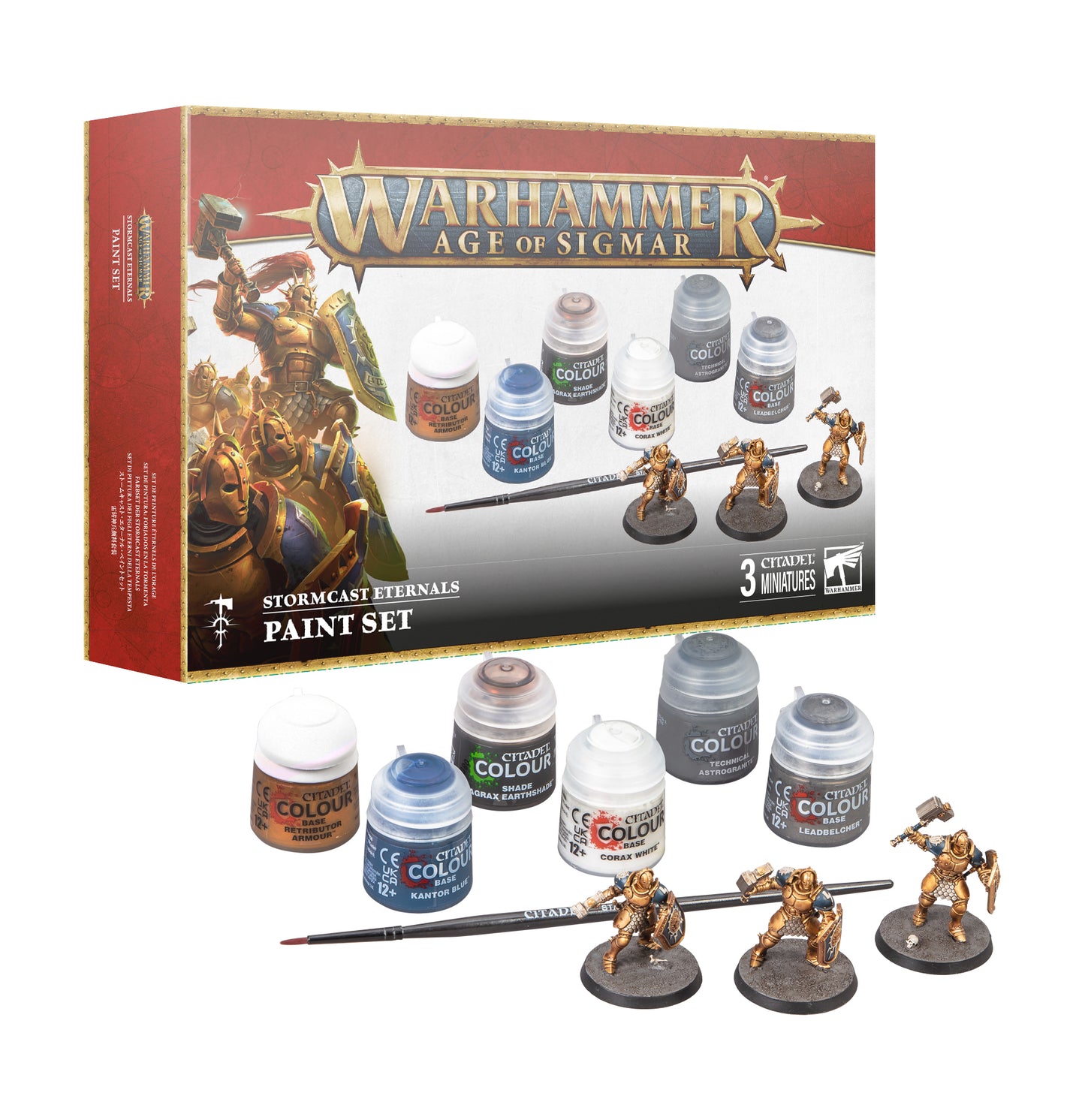 Age of Sigmar: Stormast Eternals Paint Set