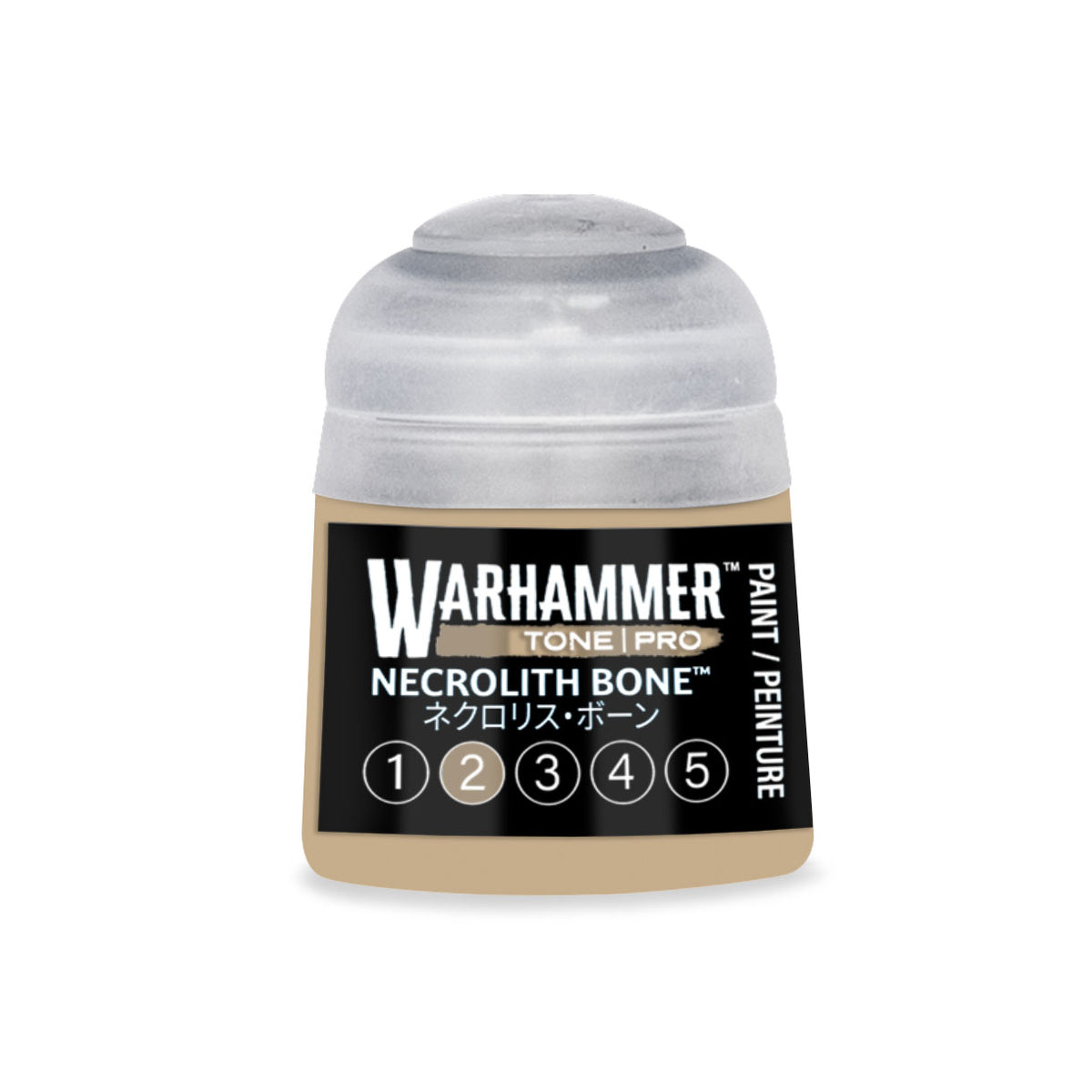 Warhammer Tone Pro Paint | Necrolith Bone 1 - 5 bundle