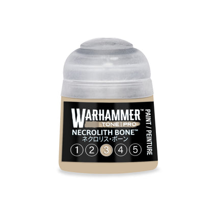 Warhammer Tone Pro Paint | Necrolith Bone 1 - 5 bundle