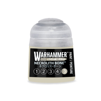 Warhammer Tone Pro Paint | Necrolith Bone 1 - 5 bundle